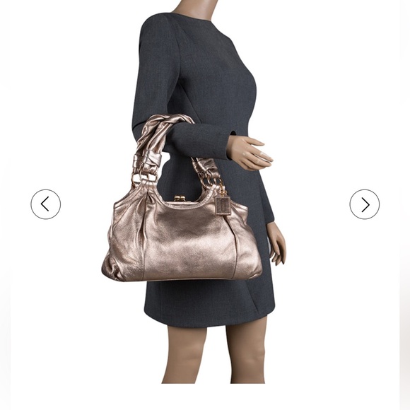 Coach Elegant Metallic Handbag - Picture 1 of 16